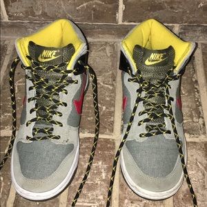 Black and Yellow Nike